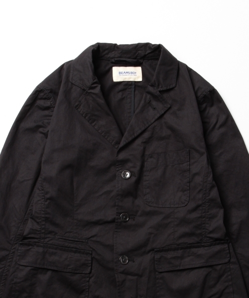 BEAMS BOY（ビームスボーイ）の「BEAMS BOY / SOLID 3ボタン ジャケット（テーラードジャケット・レディース・カーキ/ネイビー・ONE SIZE）」の22枚目の写真