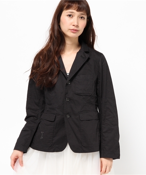 BEAMS BOY（ビームスボーイ）の「BEAMS BOY / SOLID 3ボタン ジャケット（テーラードジャケット・レディース・カーキ/ネイビー・ONE SIZE）」の21枚目の写真