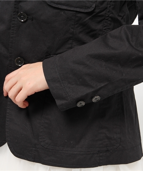 BEAMS BOY（ビームスボーイ）の「BEAMS BOY / SOLID 3ボタン ジャケット（テーラードジャケット・レディース・カーキ/ネイビー・ONE SIZE）」の8枚目の写真