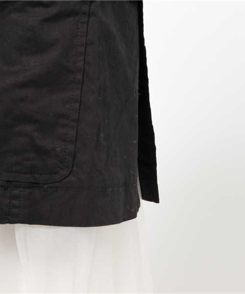 BEAMS BOY（ビームスボーイ）の「BEAMS BOY / SOLID 3ボタン ジャケット（テーラードジャケット・レディース・カーキ/ネイビー・ONE SIZE）」の13枚目の写真