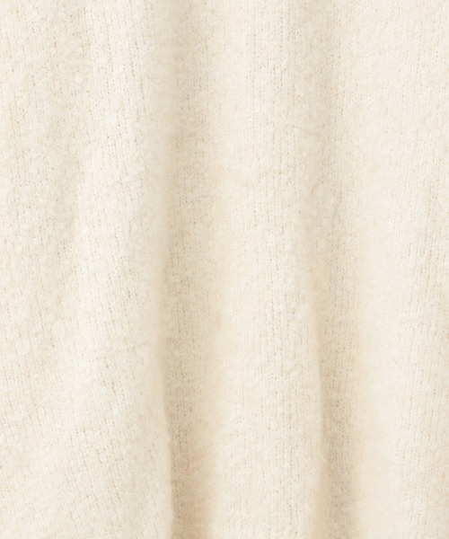 Heather（ヘザー）の「2WAYブークレチュニックカーディガン 258387