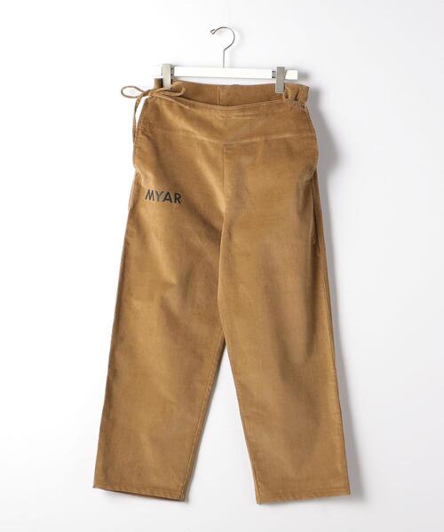 MYAR(マイヤー)の「<MYAR> FACTORY PANTS/パンツ(その他パンツ・メンズ・ベージュ/ネイビー・S/M)」の2枚目の写真