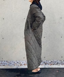 AZUL ENCANTO | マキシ丈キルティングコート(その他アウター)