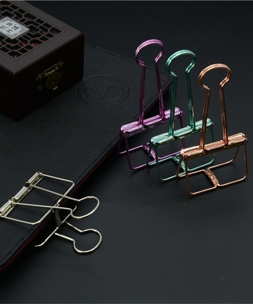 yururira（ユルリラ）の「カラフルメッキクリップ 大(10個入り)（ステーショナリー・レディース・マルチ・FREE）」の11枚目の写真