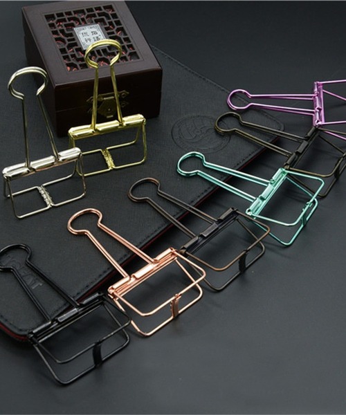 yururira（ユルリラ）の「カラフルメッキクリップ 大(10個入り)（ステーショナリー・レディース・マルチ・FREE）」の10枚目の写真