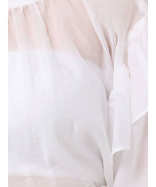 dazzlin（ダズリン）の「スリーブプリーツブラウス（シャツ/ブラウス・レディース・パープル/オフホワイト/イエロー・FREE）」の17枚目の写真