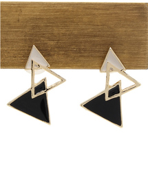 WEGO | WEGO/さんかくモチーフピアス(ピアス（両耳用）)