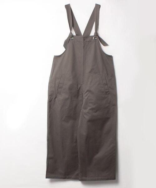 To b. by agnes b.(トゥービーバイアニエスベー)の「WR03 SALOPETTE サロペット(サロペット/オーバーオール・レディース・カーキ・SMALL/MEDIUM/LARGE/X-SMALL)」の2枚目の写真