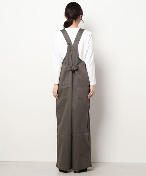 To b. by agnes b.(トゥービーバイアニエスベー)の「WR03 SALOPETTE サロペット(サロペット/オーバーオール・レディース・カーキ・SMALL/MEDIUM/LARGE/X-SMALL)」の5枚目の写真