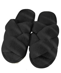 TeddyShop | レディース ふんわりあたたかフェイクファースリッパ(ルームシューズ/スリッパ)