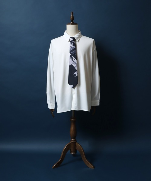 ANPAS（アンパス）の「Total Pattern Print Necktie/総柄プリントネクタイ（ネクタイ・メンズ・ブラック/ベージュ/ブラウン/ブルー/ブラック系その他/ブラウン系その他/ブルー系その他/キャメル/ホワイト/ブラック系その他2/ブラック系その他3/ブラック系その他6/ブラック系その他4/ブラック系その他7/ブラック系その他5/ブラック系/ベージュ系その他/ブラウン系その他2・FREE）」の22枚目の写真