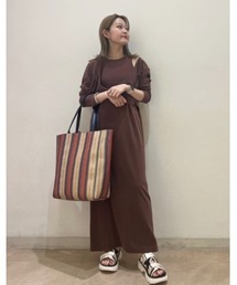 emmi | 【emmi atelier】3WAYパイルセットワンピ(ワンピース)