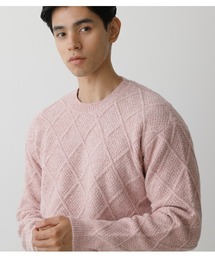 Azul By Moussy アズールバイマウジー メンズ のニット セーター ピンク 桃色系 通販 Zozotown