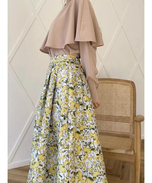 HALUHIROINE（ハルヒロイン）の「ケープ風ブラウス（シャツ/ブラウス・レディース・ライトブルー/ベージュ・FREE）」の22枚目の写真