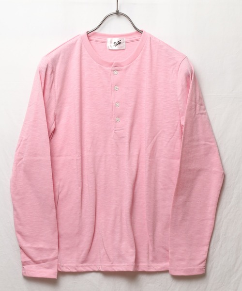 INNOCENT（イノセント）の「『RDS』ヘンリーネックスラブ天竺カットソー（Tシャツ/カットソー・レディース・ホワイト/ブラック/ベージュ/ネイビー/グレー/カーキ/ライトピンク・X-LARGE/MEDIUM/LARGE）」の7枚目の写真