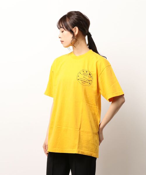bonjour records（ボンジュールレコーズ）の「【ACTUAL SOURCE】 Delivery Pile TEE（Tシャツ/カットソー・メンズ・イエロー・L/M）」の7枚目の写真