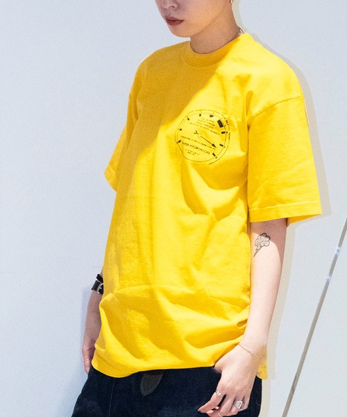 bonjour records（ボンジュールレコーズ）の「【ACTUAL SOURCE】 Delivery Pile TEE（Tシャツ/カットソー・メンズ・イエロー・L/M）」の8枚目の写真