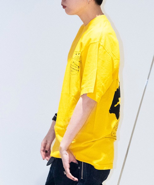 bonjour records（ボンジュールレコーズ）の「【ACTUAL SOURCE】 Delivery Pile TEE（Tシャツ/カットソー・メンズ・イエロー・L/M）」の9枚目の写真