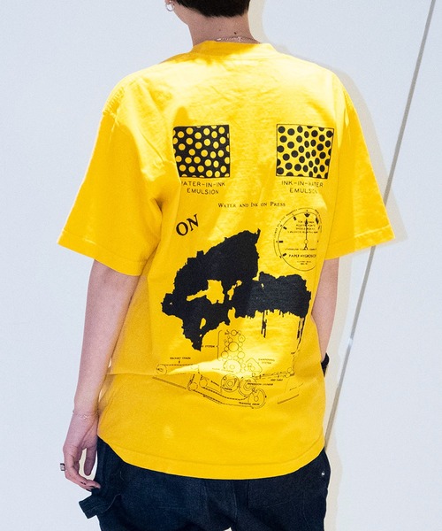 bonjour records（ボンジュールレコーズ）の「【ACTUAL SOURCE】 Delivery Pile TEE（Tシャツ/カットソー・メンズ・イエロー・L/M）」の10枚目の写真