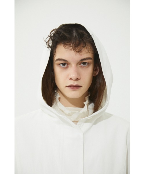 BLACK BY MOUSSY(ブラックバイマウジー)の「military hoodie coat(ミリタリーフーディコート)(その他アウター・レディース・ホワイト/カーキ・FREE)」の19枚目の写真