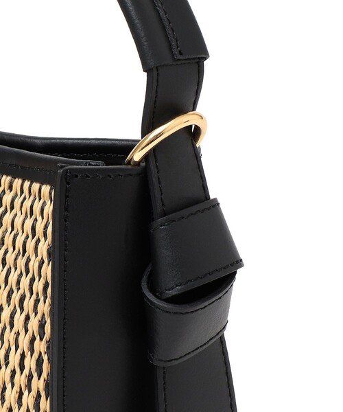 MARCO BIANCHINI（マルコビアンチーニ）の「MARCO BIANCHINI: ラフィア ノットデザイン 2WAY スクエア ショルダーバッグ（ショルダーバッグ・レディース・ブラック・ONE SIZE）」の15枚目の写真