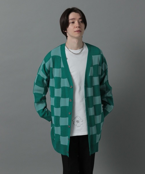 WEB限定】ロングチェックカーディガン(HARE)の通販はau PAY マーケット 
