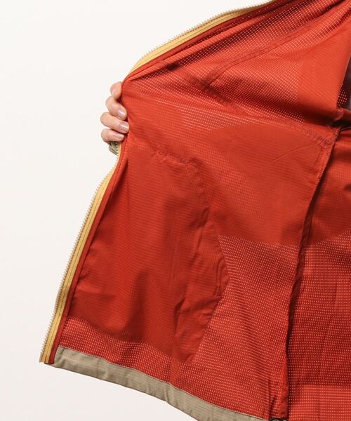 KRIFF MAYER Lady's Collection（クリフメイヤーレディースコレクション）の「さらさらエアーフードJK（ナイロンジャケット・レディース・カラフル/レンガ/パープル/ベージュ/グリーン/チャコール/その他5・MEDIUM/LARGE）」の10枚目の写真