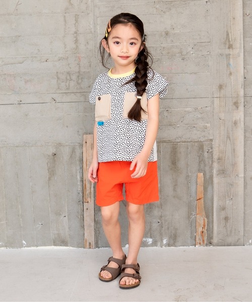 RAGMART（ラグマート）の「立体ポケットTシャツ（Tシャツ/カットソー・キッズ・ブラック×ホワイト/ブラック/ドット・90cm/95cm/80ｃｍ）」の15枚目の写真