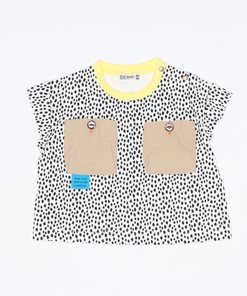 RAGMART（ラグマート）の「立体ポケットTシャツ（Tシャツ/カットソー・キッズ・ブラック×ホワイト/ブラック/ドット・90cm/95cm/80ｃｍ）」の17枚目の写真