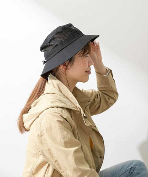 URBAN RESEARCH Sonny Label（アーバンリサーチサニーレーベル）の「CORDURAバケットハット（ハット・レディース・ブラック/ベージュ・ONE）」の2枚目の写真