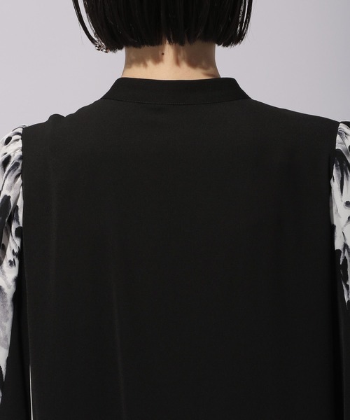 HARE（ハレ）の「サイドアートガラキリカエワンピース(HARE)（ワンピース・レディース・ブラック/グレー/ブラック系その他・FREE）」の16枚目の写真