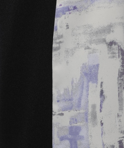 HARE（ハレ）の「サイドアートガラキリカエワンピース(HARE)（ワンピース・レディース・ブラック/グレー/ブラック系その他・FREE）」の9枚目の写真