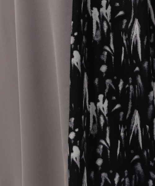 HARE（ハレ）の「サイドアートガラキリカエワンピース(HARE)（ワンピース・レディース・ブラック/グレー/ブラック系その他・FREE）」の7枚目の写真