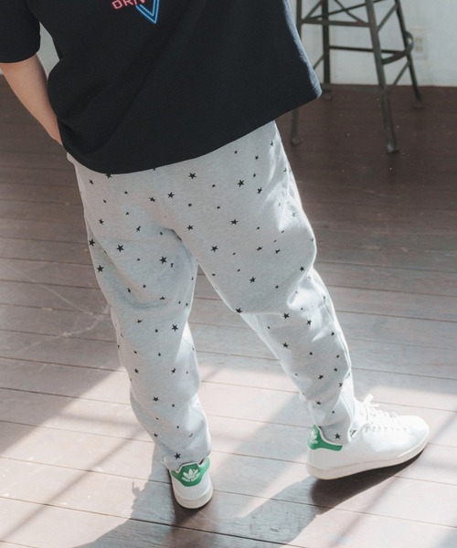 CAMBIO(カンビオ)の「mp9931-Star Print Sweat Pants パンツ(スウェットパンツ・メンズ・杢グレー/ブラック・M/S/L)」の5枚目の写真