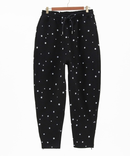 CAMBIO(カンビオ)の「mp9931-Star Print Sweat Pants パンツ(スウェットパンツ・メンズ・杢グレー/ブラック・M/S/L)」の15枚目の写真