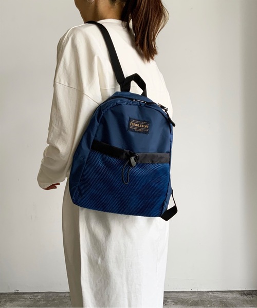 PENDLETON(ペンドルトン)の「ST:PENDLETON NEON DAYPACK ペンドルトン ネオン デイパック(バックパック/リュック・レディース・ネイビー/ピンク/グリーン・FREE)」の3枚目の写真