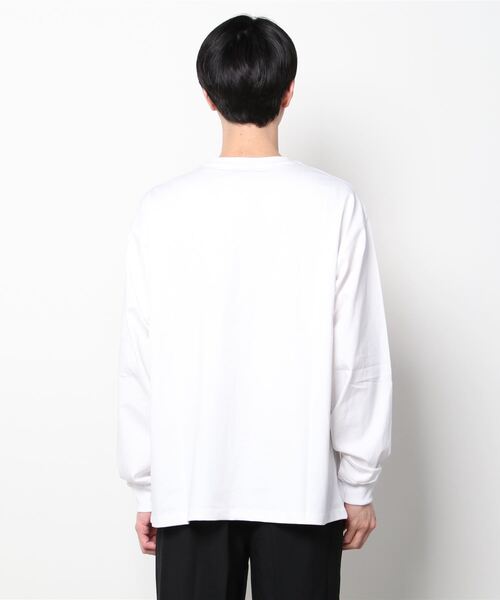 OY(オーワイ)の「【OY/オーワイ】VINE MELTING LOGO LONG SLEEVE/ロゴロンT 長袖Tシャツ プリントロンTシャツ(Tシャツ/カットソー・メンズ・ブラック/ホワイト・01/02)」の22枚目の写真
