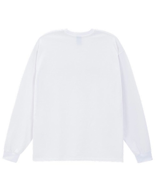 OY(オーワイ)の「【OY/オーワイ】VINE MELTING LOGO LONG SLEEVE/ロゴロンT 長袖Tシャツ プリントロンTシャツ(Tシャツ/カットソー・メンズ・ブラック/ホワイト・01/02)」の4枚目の写真