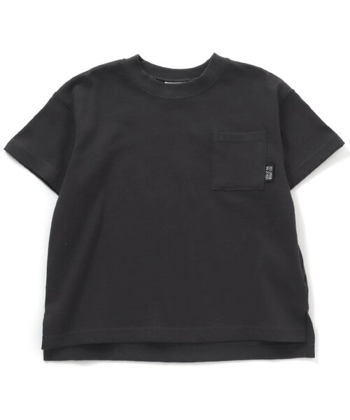 BREEZE（ブリーズ）の「WEB限定 カラバリ半袖Tシャツ（Tシャツ/カットソー・キッズ・ブルー/ベージュ/ピンク/チャコール/レモンイエロー/ライム/オレンジ/その他2/オフホワイト/サックスブルー・100/110/120/130/140/150/90）」の3枚目の写真