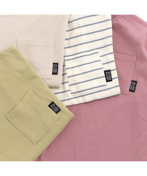 BREEZE（ブリーズ）の「WEB限定 カラバリ半袖Tシャツ（Tシャツ/カットソー・キッズ・ブルー/ベージュ/ピンク/チャコール/レモンイエロー/ライム/オレンジ/その他2/オフホワイト/サックスブルー・100/110/120/130/140/150/90）」の19枚目の写真