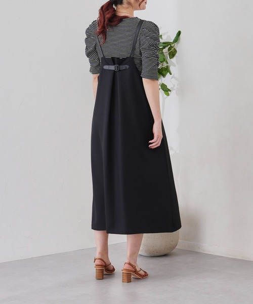 prose verse（プロズヴェール）の「パワショルリブボーダーカットソー（Tシャツ/カットソー・レディース・ブラック/アイボリー/イエロー/グリーン・MEDIUM）」の16枚目の写真