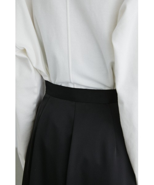 STYLEMIXER（スタイルミキサー）の「スリットサテンナロースカート（スカート・レディース・ブラック/ライトグリーン/オレンジ・SMALL/X-SMALL/MEDIUM）」の11枚目の写真