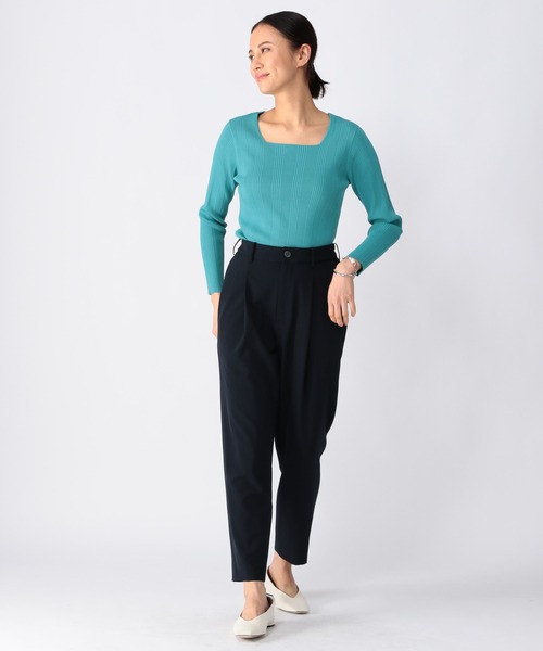 BARNYARDSTORM（バンヤードストーム）の「BARNYARDSTORM / 【WEB限定サイズXS/L】アンクルスラックス（その他パンツ・レディース・ネイビー/ピンク/グリーン・1/2/00/0）」の6枚目の写真