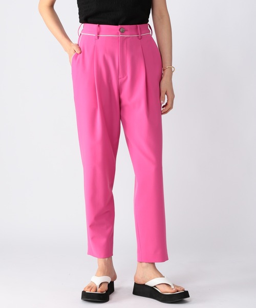 BARNYARDSTORM（バンヤードストーム）の「BARNYARDSTORM / 【WEB限定サイズXS/L】アンクルスラックス（その他パンツ・レディース・ネイビー/ピンク/グリーン・1/2/00/0）」の9枚目の写真