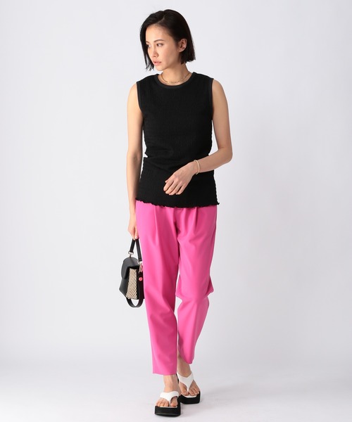 BARNYARDSTORM（バンヤードストーム）の「BARNYARDSTORM / 【WEB限定サイズXS/L】アンクルスラックス（その他パンツ・レディース・ネイビー/ピンク/グリーン・1/2/00/0）」の19枚目の写真