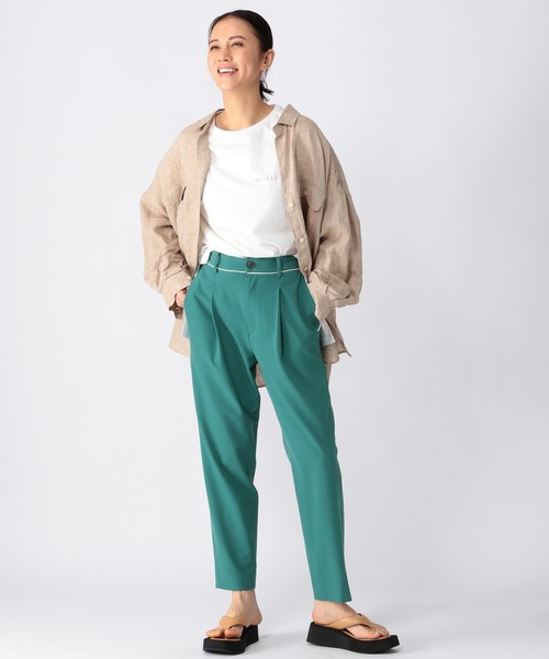 BARNYARDSTORM（バンヤードストーム）の「BARNYARDSTORM / 【WEB限定サイズXS/L】アンクルスラックス（その他パンツ・レディース・ネイビー/ピンク/グリーン・1/2/00/0）」の10枚目の写真