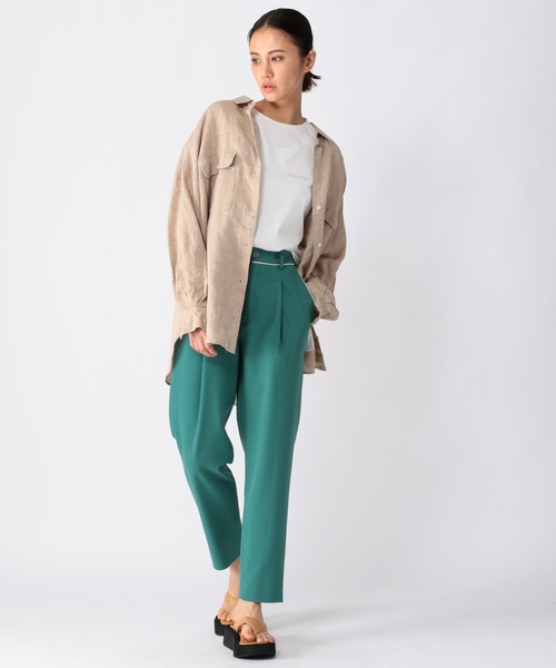 BARNYARDSTORM（バンヤードストーム）の「BARNYARDSTORM / 【WEB限定サイズXS/L】アンクルスラックス（その他パンツ・レディース・ネイビー/ピンク/グリーン・1/2/00/0）」の11枚目の写真