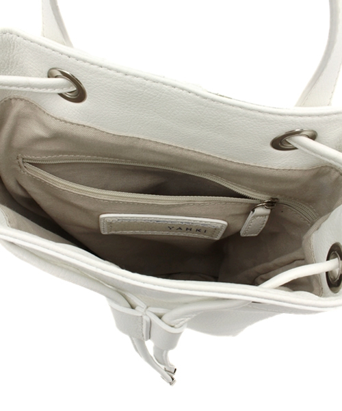 ELFORBR（エルフォーブル）の「BACK PACK（YAHKI）（バックパック/リュック・レディース・ホワイト/ブラック・FREE）」の12枚目の写真