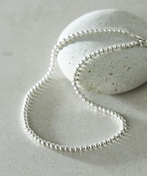 PAPILLONNER | シルバーボールネックレス(ネックレス)