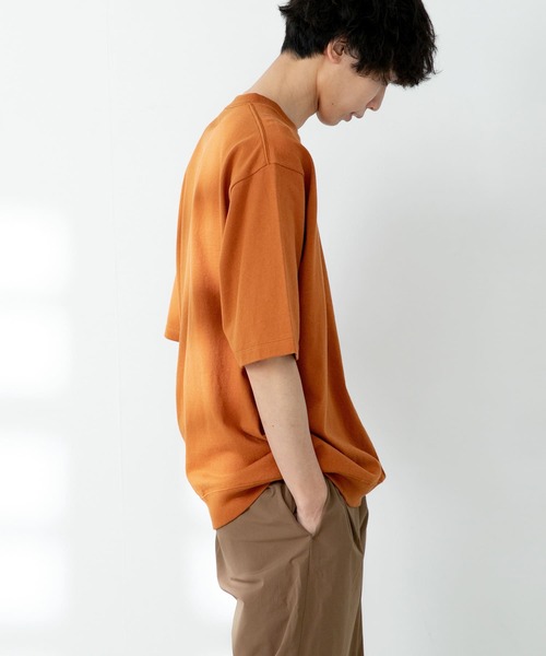 FORK&SPOON(フォークアンドスプーン)の「FORK&SPOON OE度詰天竺Tシャツ(Tシャツ/カットソー・メンズ・ブラウン/グリーン/ナチュラル・4/5)」の17枚目の写真